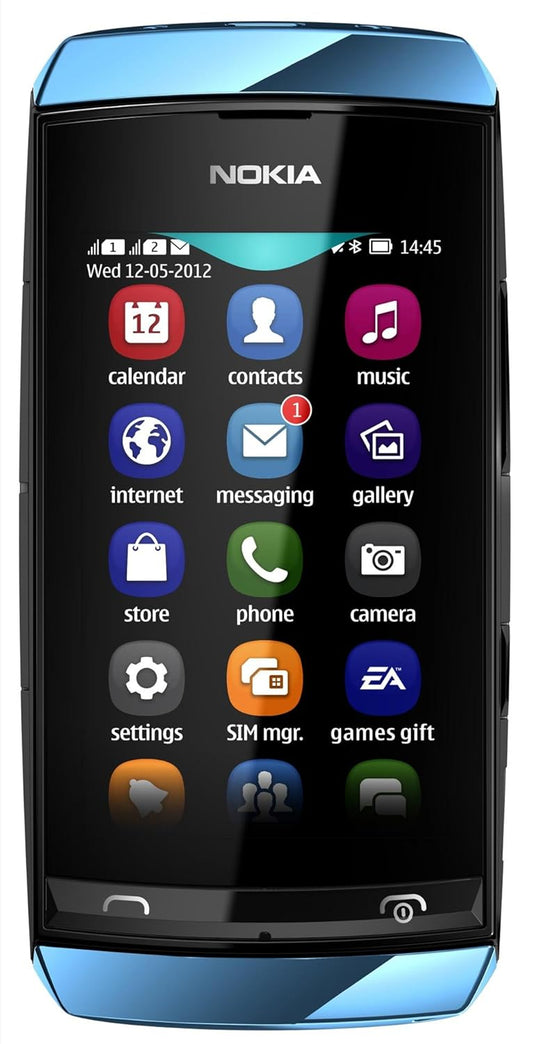 Nokia Asha 305 Keypad Mobile Phone - Blue