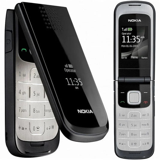 Nokia 2720 Fold Mobile Phone (Bluetooth, Opera Mini, 1.3 Mpix)