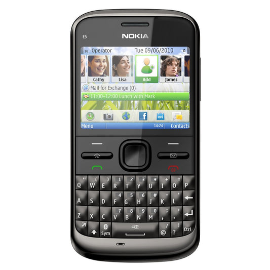 Nokia E5-00 (Carbon Black)