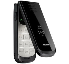 Nokia 2720 fold Flip Big Bottom Cell Phone 3G, imported