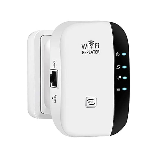 Muvit Single Band WiFi Range Extender Up to 300Mbps