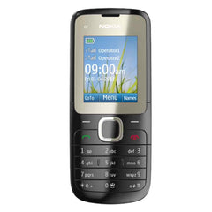 Nokia C2 Keypad Mobile Phone - Jet Black
