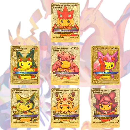 Muvit Pokemon Gold Foil Playing Cards (100 Cards)