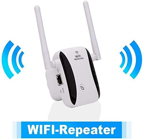 Muvit WiFi Range Extender Dual Antenna Up to 300Mbps Signal Booster