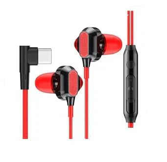 Muvit Type C Wired Earphone with Mic and Deep Bass HD Sound