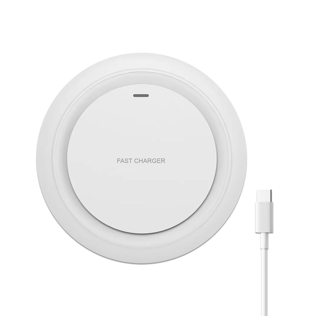 Muvit 15W Magnetic Wireless Charger Pad for iPhone | Fast Qi Charging USB-C Wireless Charging Pad for iOS & Android