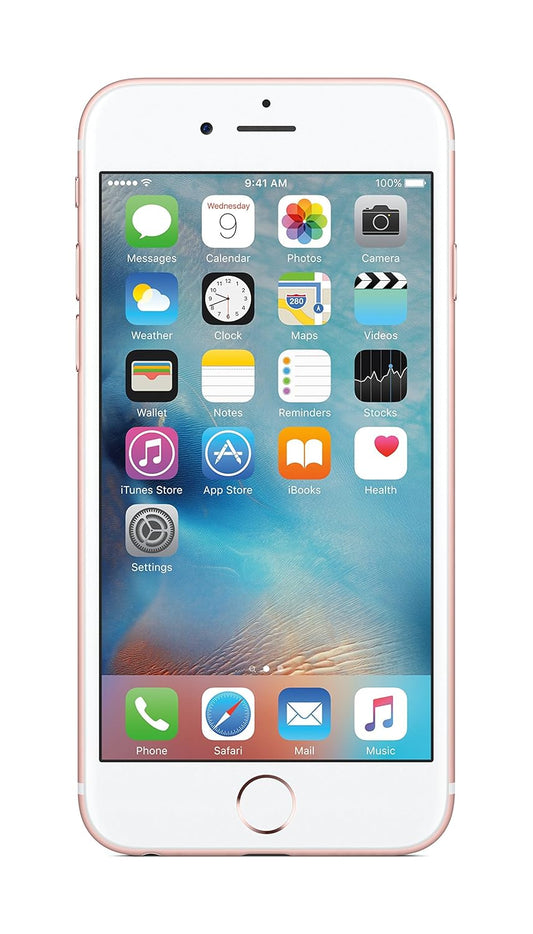 Apple iPhone 6s (Rose Gold, 32GB) Renewed - 1 Year Warranty