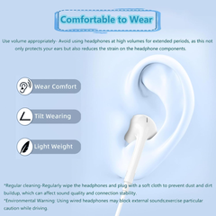 MFi Certified Lightning Wired Earphones (Pack of 2) | Bluetooth Pairing, Deep Bass, Mic & Volume Control for iPhone & iPad