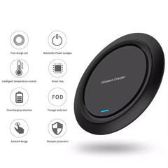 Muvit 15W Magnetic Wireless Charger, Fast Charging Compatible with iPhone 16/16 Plus/16 Pro/16 Pro Max, 15/15 Plus/15 Pro/15 Pro Max, 14/13/12 Series & All Qi-Enabled Devices