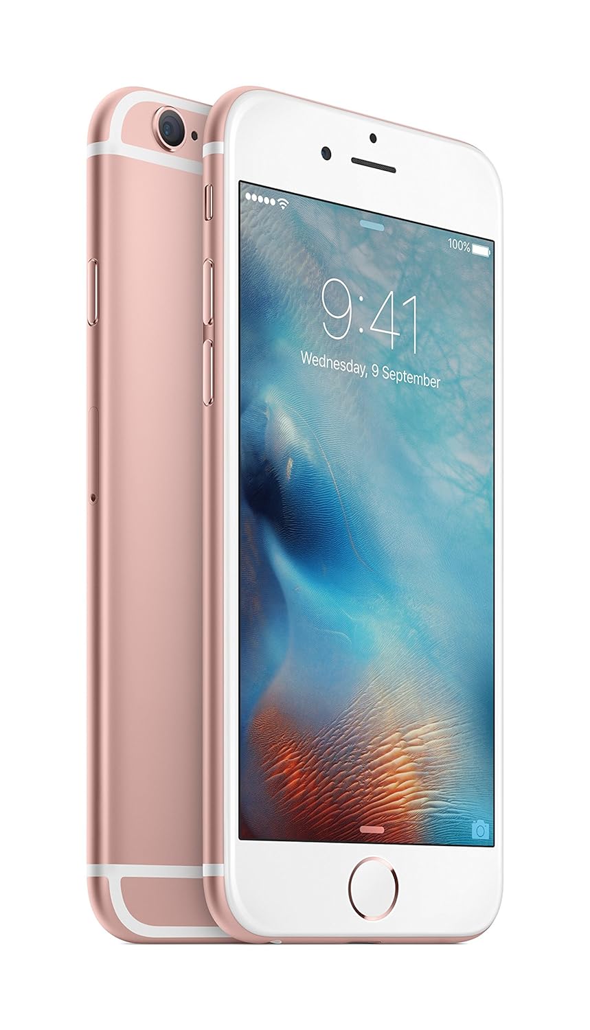 Apple iPhone 6s (Rose Gold, 32GB) Renewed - 1 Year Warranty