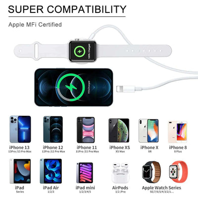 Muvit- 2 in 1 Apple Watch and iPhone Charger Cable