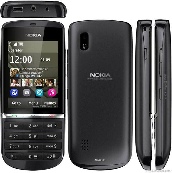 Nokia Asha 300 Keypad Mobile Phone