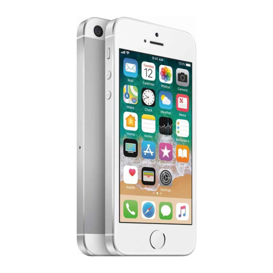 Apple iPhone SE 1st Gen 64GB Silver – 4" Retina, A9 Chip, 12MP, 4K Video