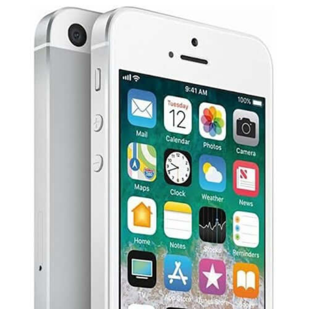 Apple iPhone SE 1st Gen 64GB Silver – 4" Retina, A9 Chip, 12MP, 4K Video