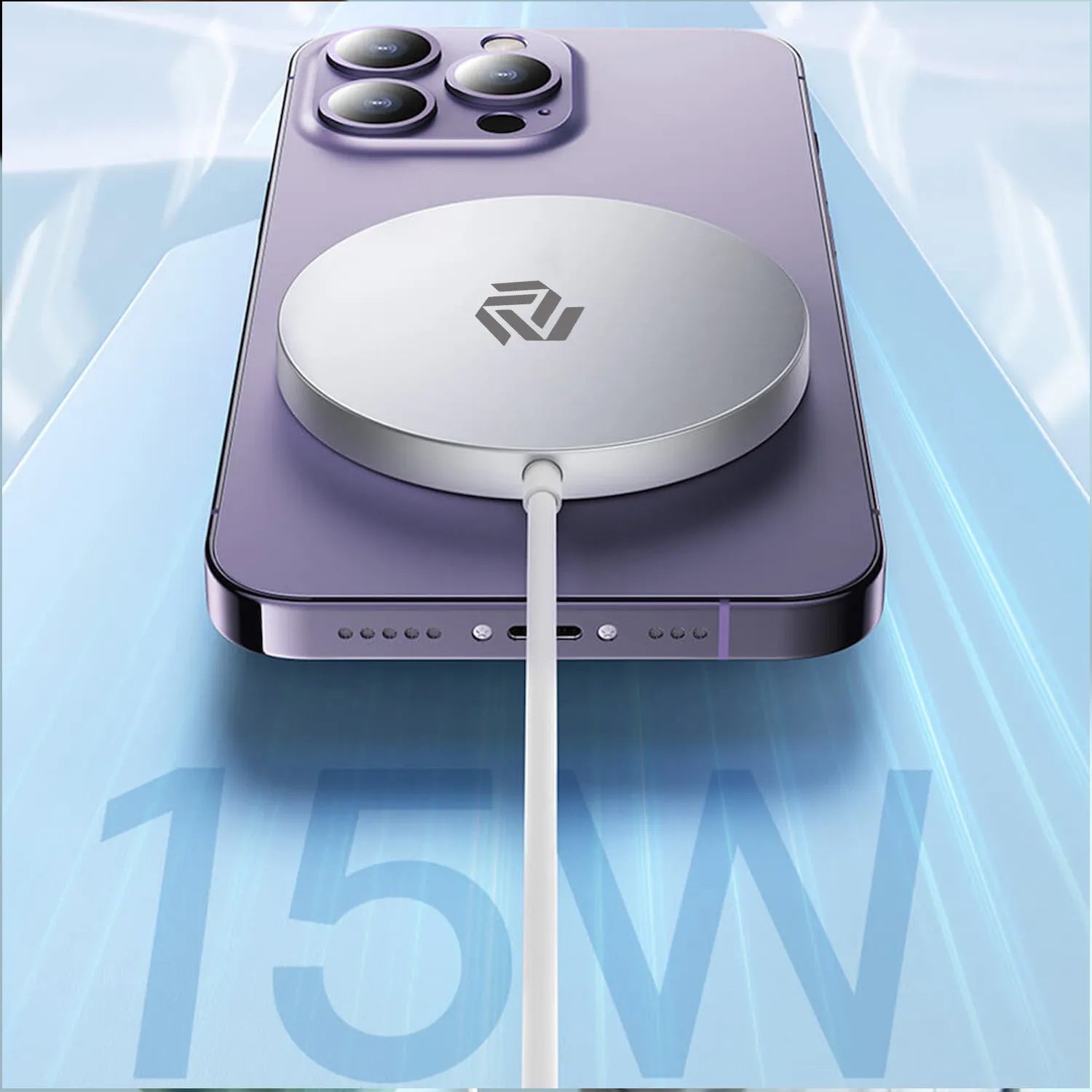 Muvit 15W Magsafe Wireless Charger Cable for iPhone 12, 13, 14, 15