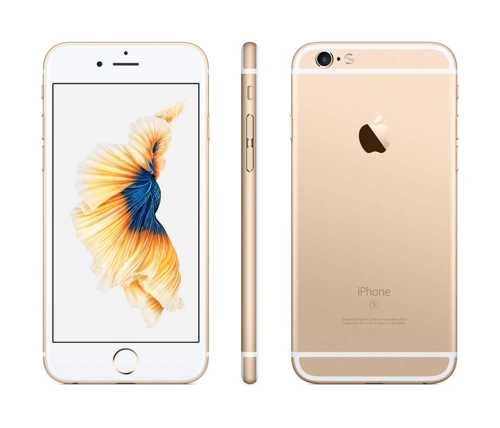 Apple iPhone 6s (Gold, 32GB) Renewed - 1 Year Warranty