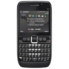 NOKIA E63 Keypad Mobile phone Mini Sim , imported (Black)