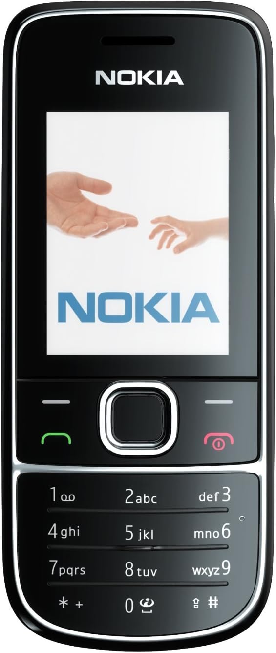 Nokia 2700 Black Inkjet Mobile Phone with Email, Bluetooth, GPRS, MP3, 2MP Camera