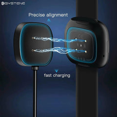 Muvit Fast Charger Magnetic USB Charging Dock Portable Smartwatch Cable