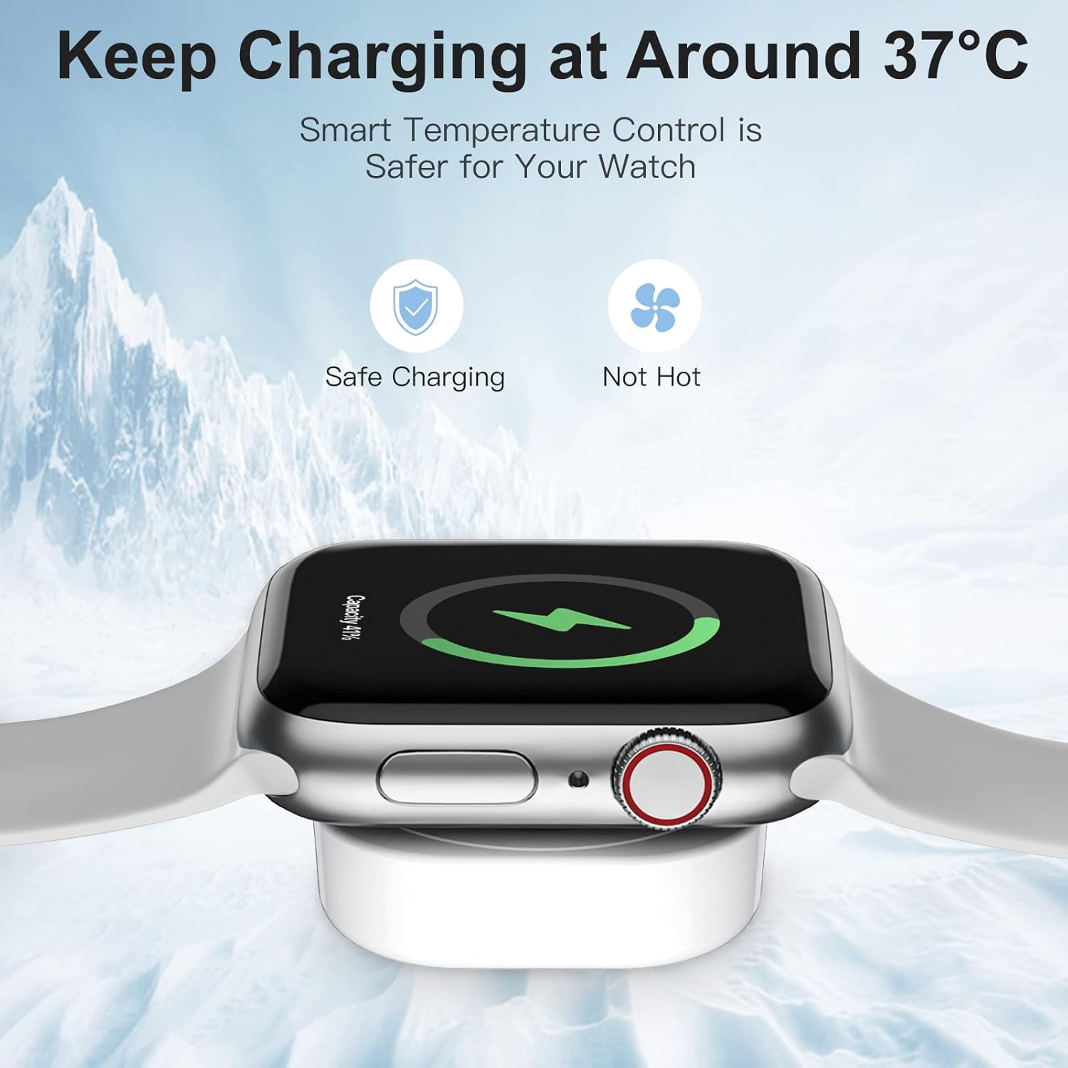 Muvit USB iWatch Charger Compatible with Apple Watch Charger