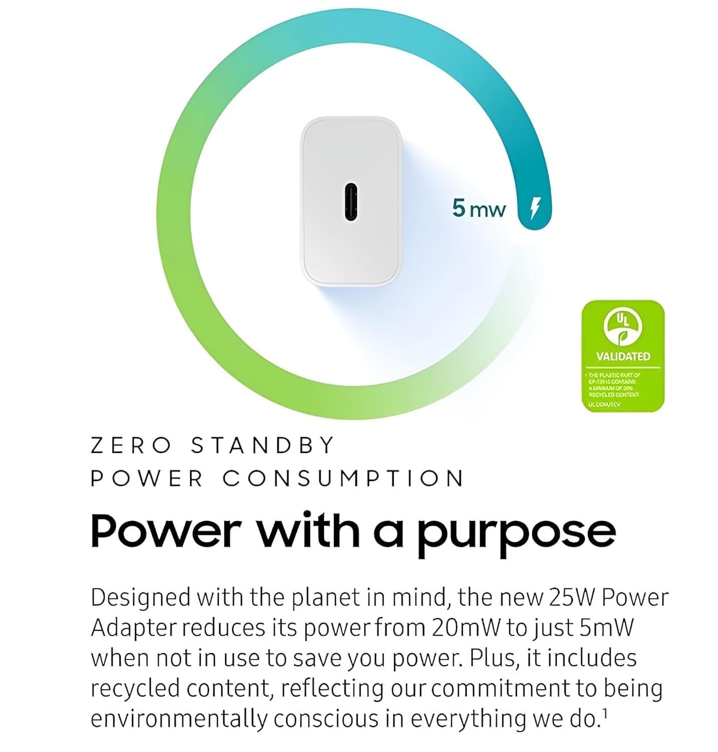 Muvit 25W Type-C Fast Charger White for Samsung Galaxy | USB-C PD Adapter