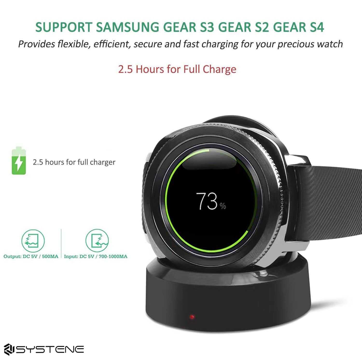 Muvit Smart Watch Charging Dock Cradle Charger with Micro USB