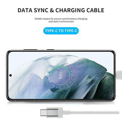 Muvit 65W Type C to C Fast Charging Cable (3.3Ft) for Nothing, Pixel & Samsung