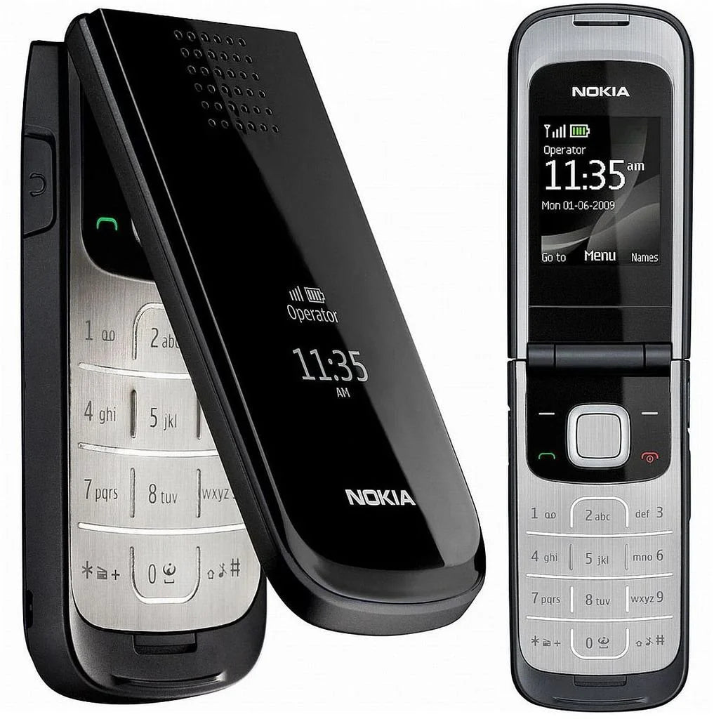 Nokia 2720 Fold Mobile Phone (Bluetooth, Opera Mini, 1.3 Mpix)