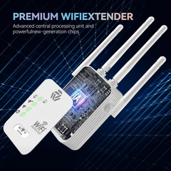 Compatible with all WiFi routers and devices, ensuring seamless integration.