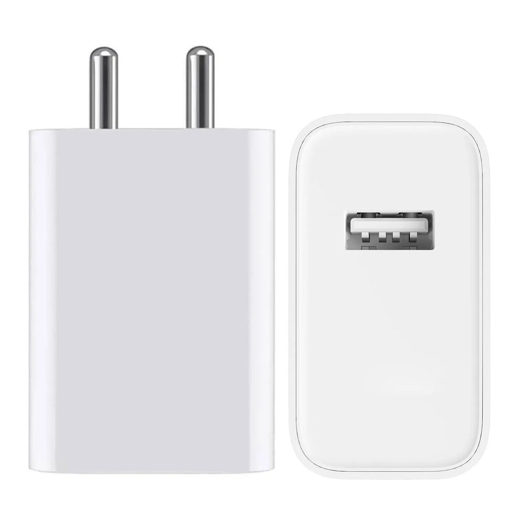 Muvit 80W Flash Charger Adapter for Vivo & iQOO | Super Fast Charging USB-A Power Adapter for Neo Series | White