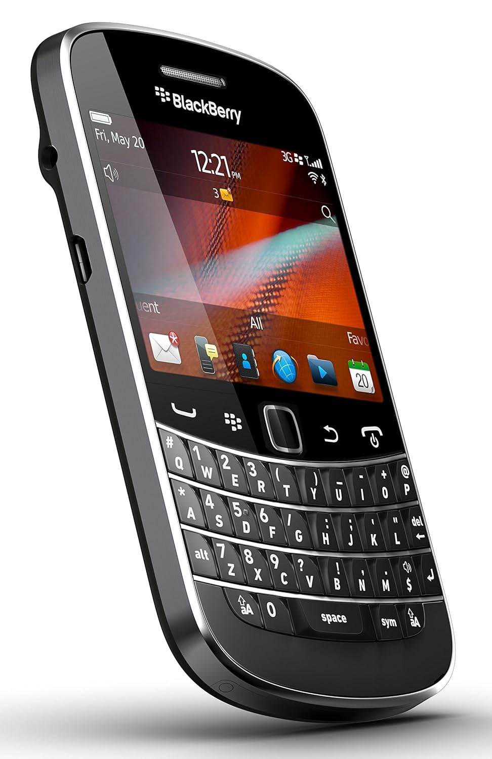 BlackBerry Bold 9900 Smartphone (Black) – QWERTY Keyboard, 3G, 5MP Camera