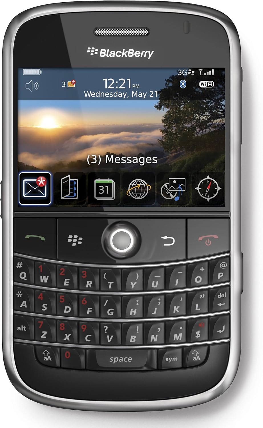 BlackBerry Bold 9900 Smartphone (Black) – QWERTY Keyboard, 3G, 5MP Camera