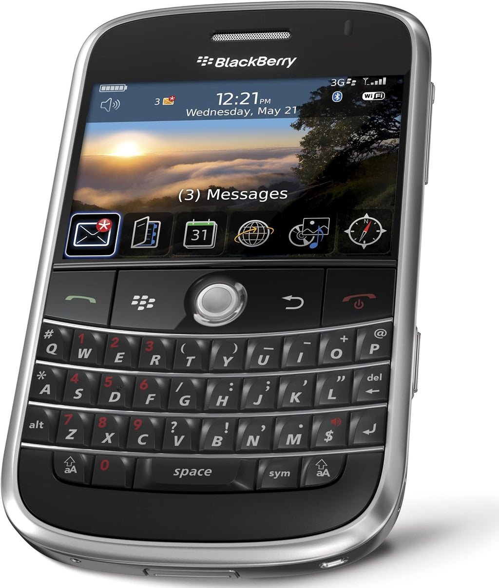 BlackBerry Bold 9900 Smartphone (Black) – QWERTY Keyboard, 3G, 5MP Camera