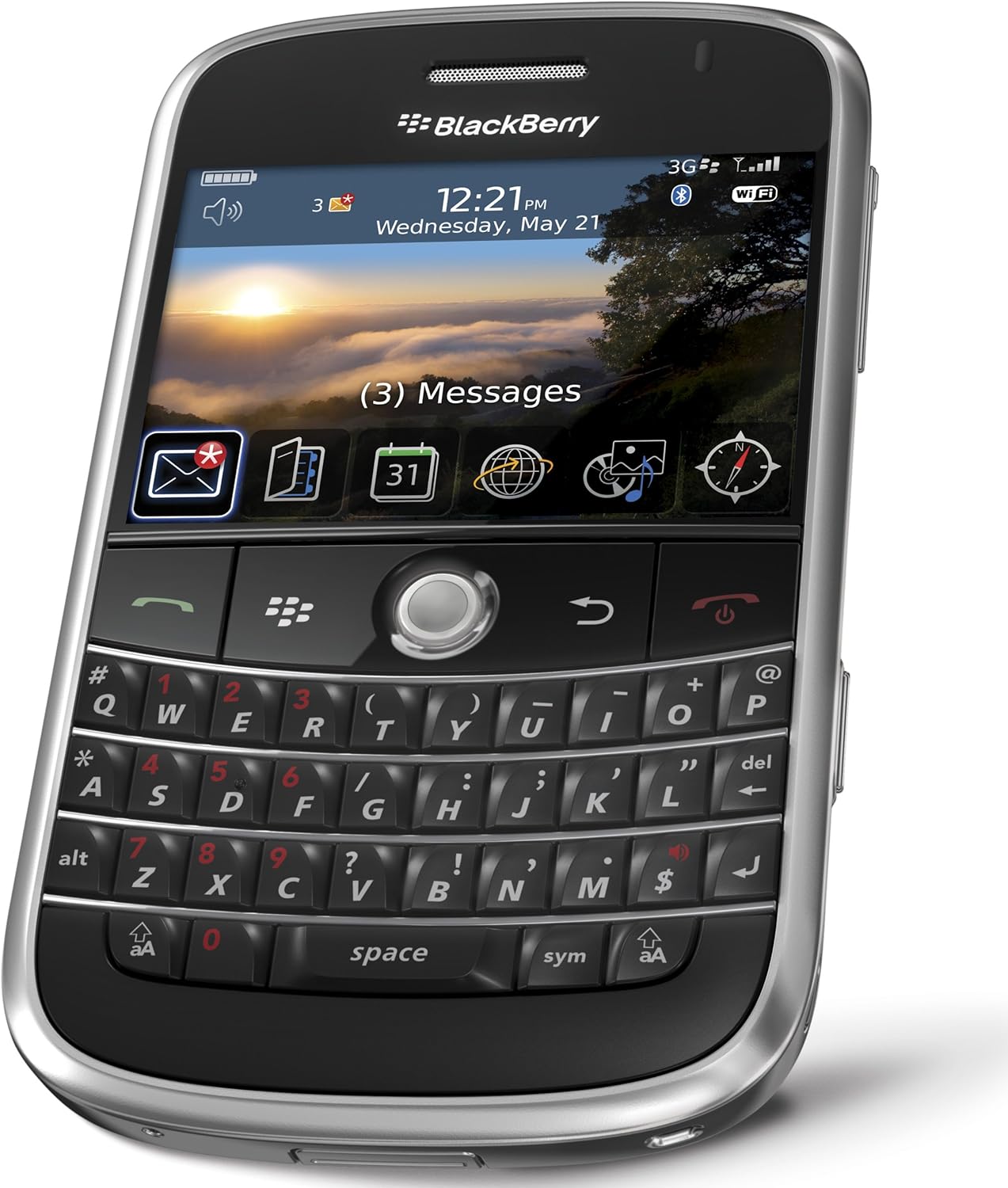 BlackBerry Bold 9900 Smartphone (Black) – QWERTY Keyboard, 3G, 5MP Camera