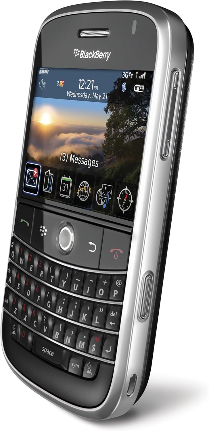 BlackBerry Bold 9900 Smartphone (Black) – QWERTY Keyboard, 3G, 5MP Camera
