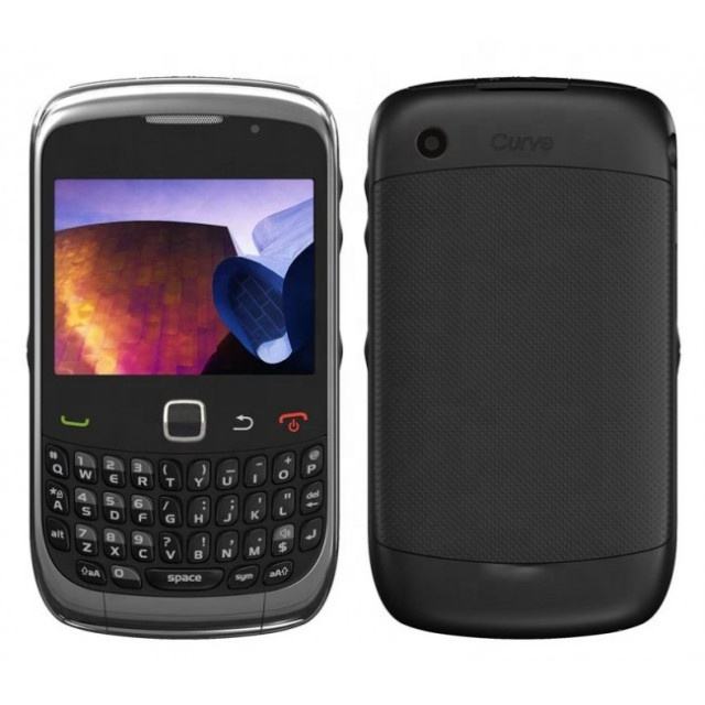 BlackBerry Curve 9300 Smartphone (Black) – QWERTY Keyboard, 3G, 3.2MP Camera, Wi-Fi