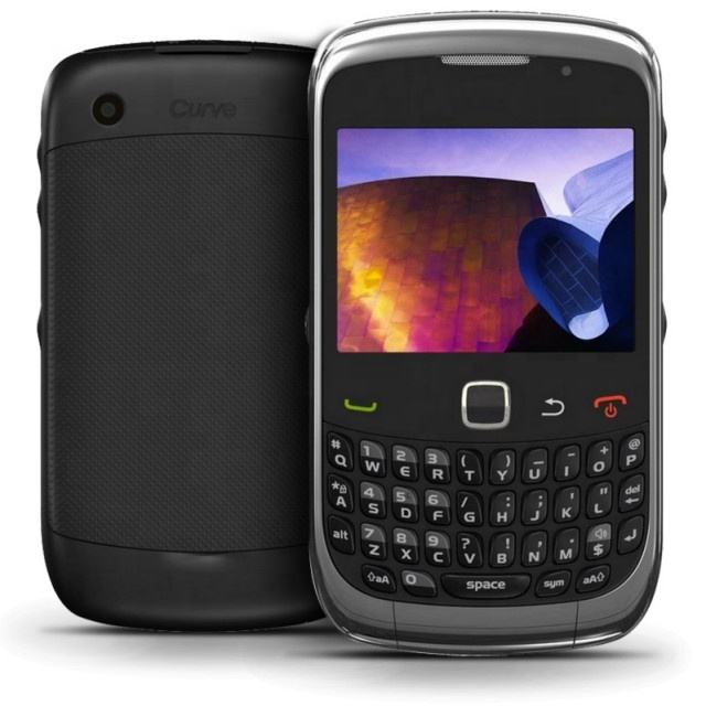 BlackBerry Curve 9300 Smartphone (Black) – QWERTY Keyboard, 3G, 3.2MP Camera, Wi-Fi