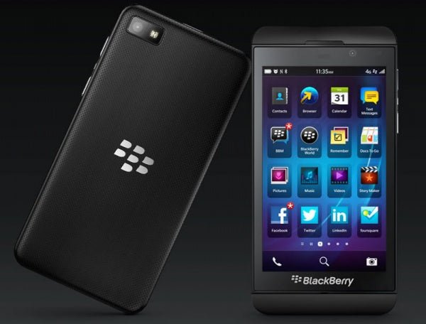 BlackBerry Z10 Smartphone (Black) – 16GB Storage, 2GB RAM, 4.2" Display, 8MP Camera