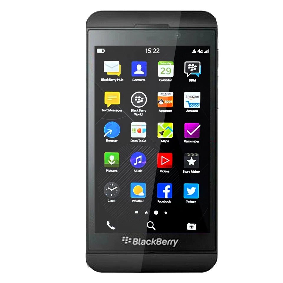 BlackBerry Z10 Smartphone (Black) – 16GB Storage, 2GB RAM, 4.2" Display, 8MP Camera