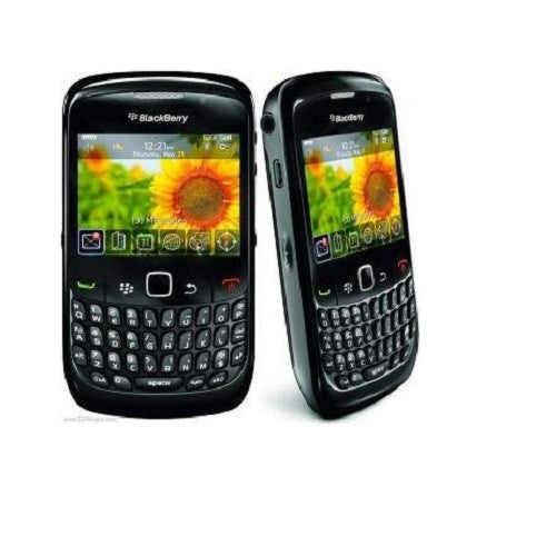 BlackBerry 8520 Smartphone (Black) – QWERTY Keyboard, 2MP Camera, Wi-Fi, GSM Unlocked