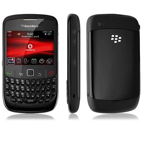 BlackBerry 8520 Smartphone (Black) – QWERTY Keyboard, 2MP Camera, Wi-Fi, GSM Unlocked