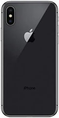 Apple iPhone X, 32GB, Black - Unlocked (Renewed)