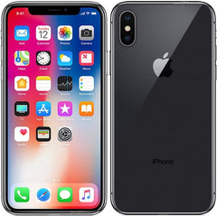 Apple iPhone X, 32GB, Black - Unlocked (Renewed)