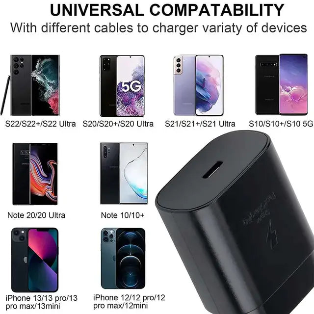 Muvit 25W USB-C Super Fast Charging Adapter for Samsung