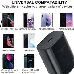 Muvit 25W USB-C Super Fast Charging Adapter for Samsung