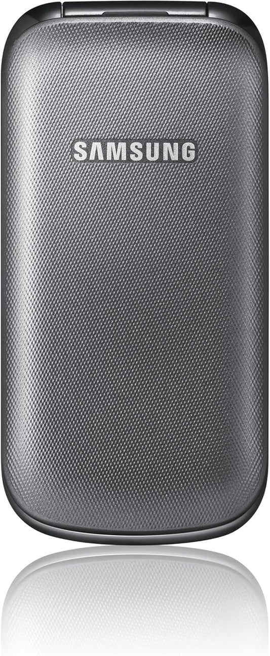 Samsung E1190 Mobile phone Display 3.6 cm (1.43") Dual-band Titanium Grey