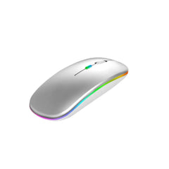 Muvit RGB Ultra Slim Wireless Rechargeable Mouse (Sliver)