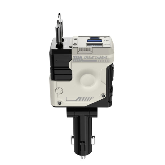 Muvit 120W Retractable Car Charger – 4-in-1 Fast Charging with USB-C & Lightning CablesMuvit 120W retractable car charger with USB-C & Lightning cables, fast charging ports, and compact design. Compatible with iPhone, iPad, and Android devices.