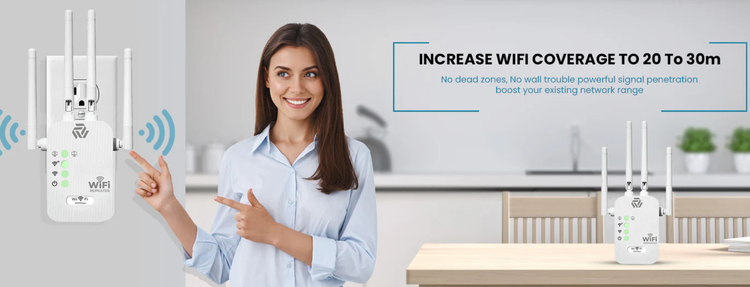  Wi-Fi range extender increasing WiFi coverage. Muvit Mobile Accessories & Charger Shop in Karol Bagh