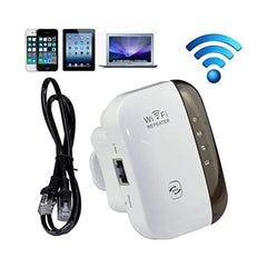 Muvit Single Band WiFi Range Extender 300Mbps | Wireless Repeater with LAN Port & WPS